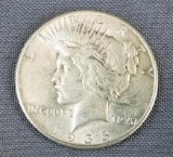 1935 P Peace Dollar