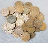Lot of 42 Indian Head Cents