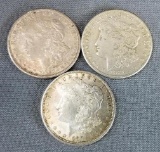Lot of 3 1921 Morgan Dollars