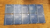 lot of 37 empty Whitman coin folders