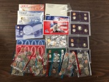 Group of Full & Partial US Proof & Mint Sets