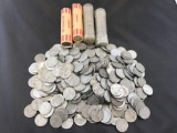 Lot of approx 140 1943 Lincoln Wheat Steel Cents