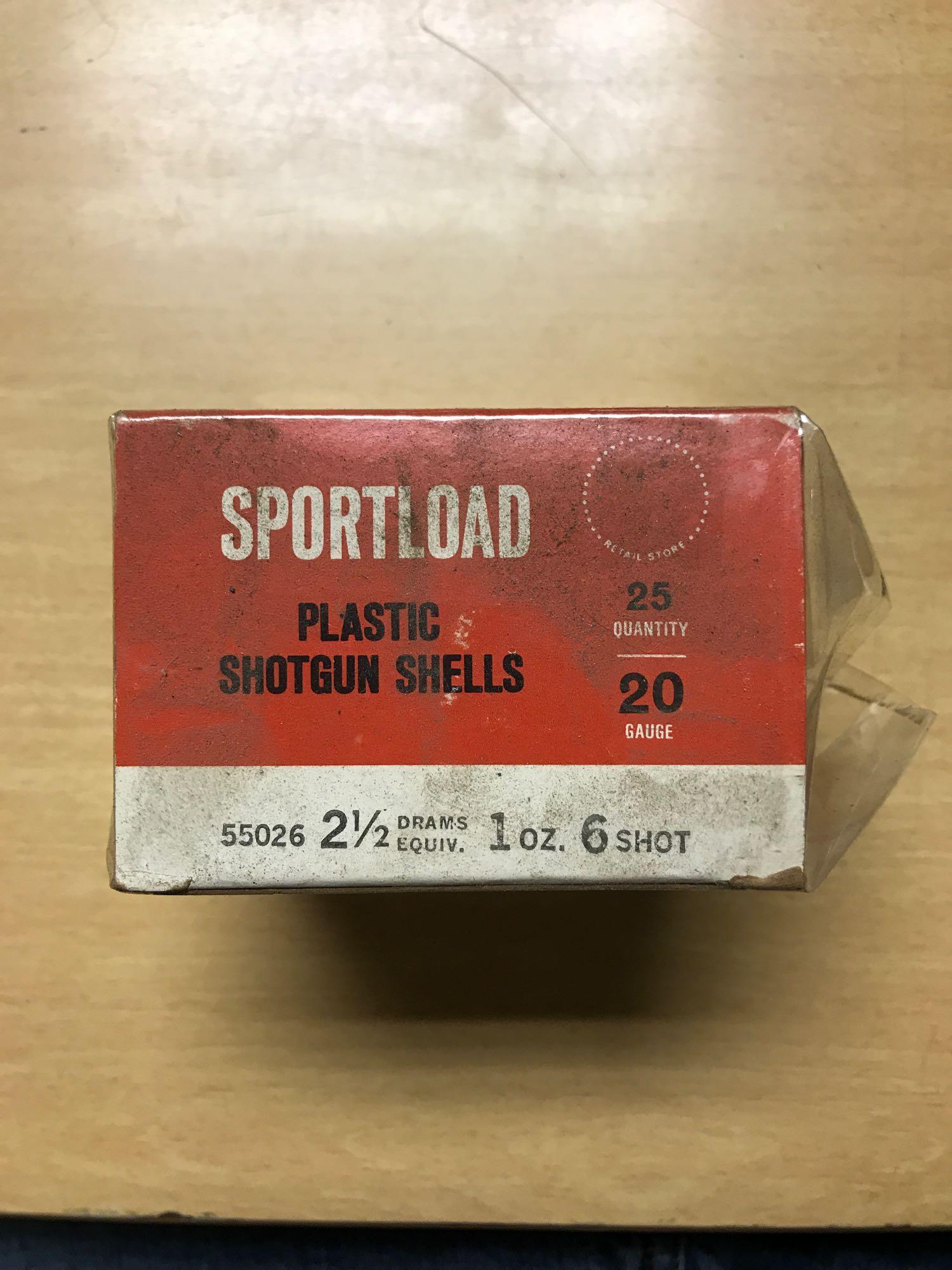 Full box of Sears Ted Williams sport load 20