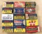 Group of 15 full and partial boxes of 22 caliber vintage ammunition