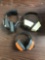 Group of three ear protectors