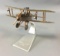 Gorgi Die-cast Bi-wing Airplane