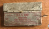Full box of 30 caliber US Army model 1898 antique ammunition