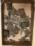 Group of vintage ammunition on stripper clips and more