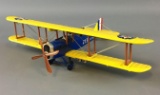 US Navy Limited Edition Die-cast Bi-wing Airplane