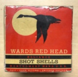Wards redhead reliance 16 gauge vintage shotgun shells