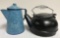 Cast Iron Kettle And Camping Coffee Pot