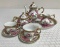 Pink and White Small Tea Set