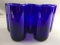 Group of 5 Blue Glasses