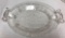 Antique Glass Plate Give Us This Day 1875