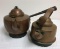 2 Vintage Copper Pots