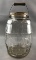 Large Glass Pickle Jar with Handle