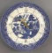 Blue Willow China Clock