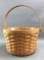 Longaberger 1991 basket with plastic liner