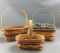 Group of 3 Longaberger 1992 and 1997 Easter baskets