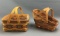 Group of 2 Longaberger 1990 and 1997 baskets