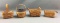 Group of 4 Longaberger 1988, 1991 and 1992 baskets