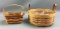 Group of 2 Longaberger 1994 and 1997 baskets
