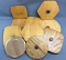 Group of 10 Longaberger wooden lids
