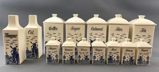 Vintage Kitchen Storage Canisters