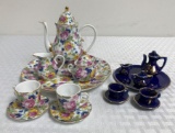 2 Miniature Tea Sets