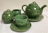 Green Dragonfly Tea Set