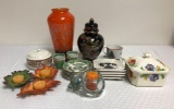 Group of Candle holders, vase and more