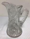 Cut glass Pitcher