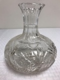 Cut glass Vase