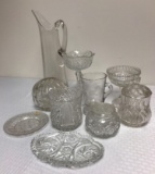 Group of Vintage Glass Items