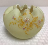 Vintage Hand Painted Rose Bowl