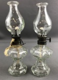 Vintage Miniature Oil Lamps