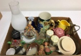 Group of Vintage Glassware Dolls and more