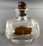 Vintage White Rose Perfume Bottle