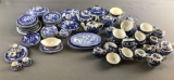 Group of Blue Willow Miniature sets and more
