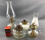 Oil lamp bases and more