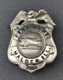 Malden IL Fire Department Badge