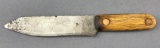 Vintage Wooden Handle Knife