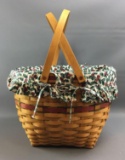 Longaberger 1994 basket with liners