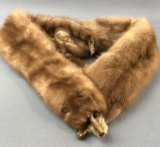 2 Pelt Mink Stole