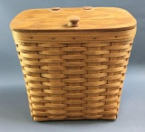 Longaberger 1992 flip top basket