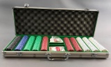 Poker Chip Set with Locking Case