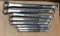 Group of 14 Craftsman box end wrenches and open end wrenches