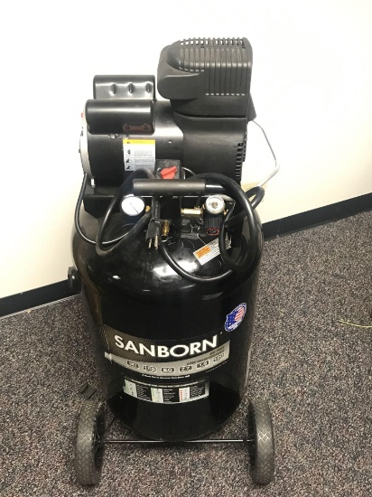 Sanborn 30 gallon air compressor