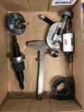 Lot of pipe cutter micrometer and holesaw?s