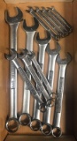 Group of 13 Craftsman standard combination wrenches